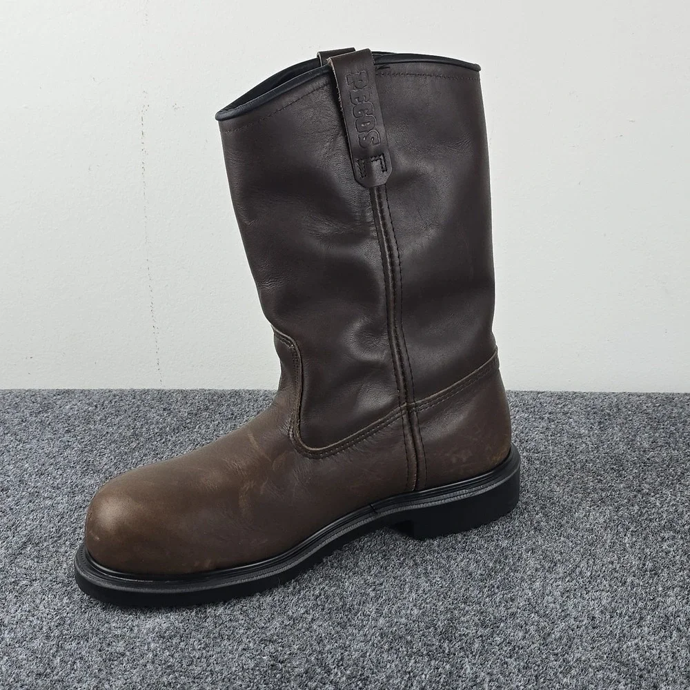 Red Wing 2230 Pull On Work Boots Men's 11.5 Brown Steel Toe Waterproof USA